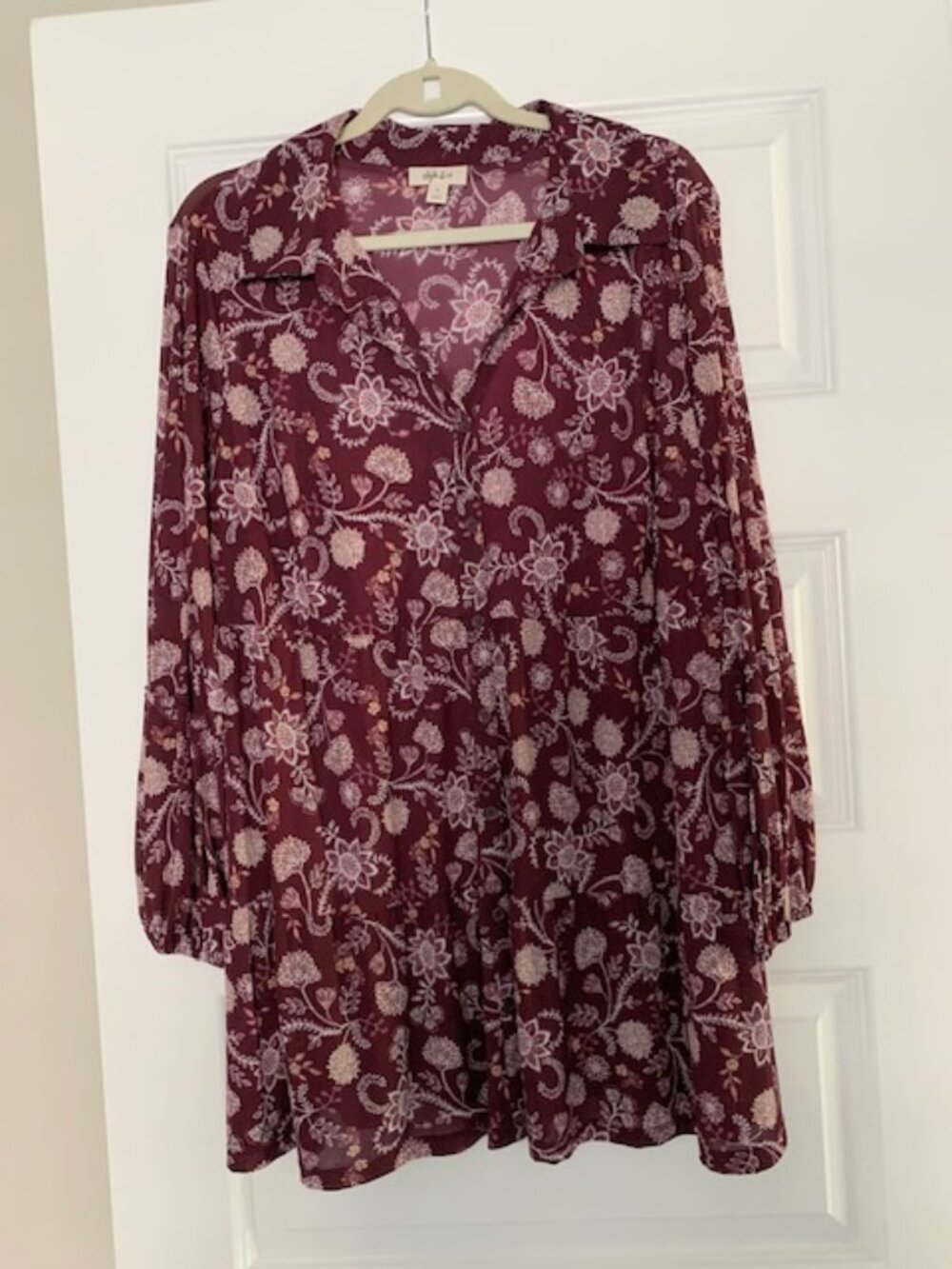 Style & Co Tunic, 1X